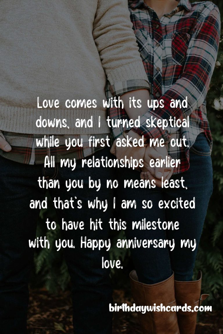 Lovely Collection of Anniversary Messages for your Boyfriend: