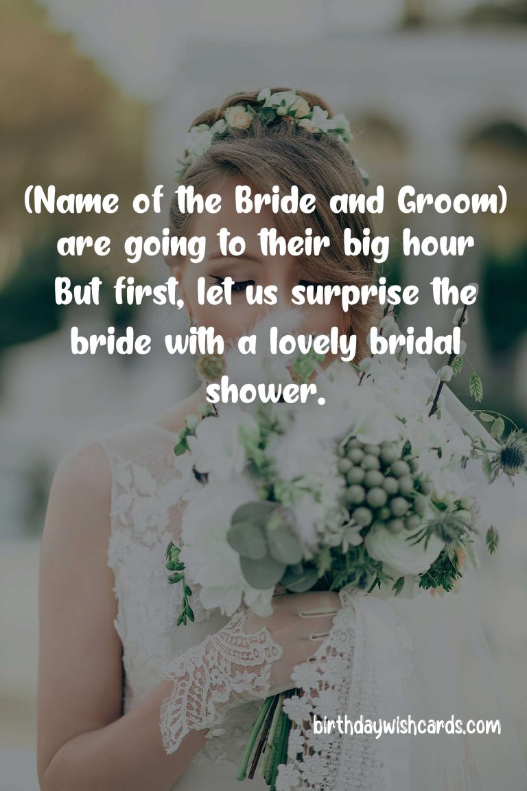 Invitation Messages for Bridal Shower: