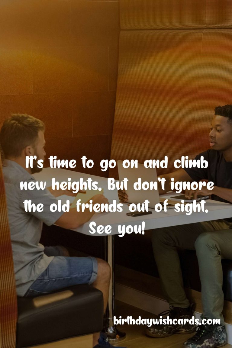 Farewell Messages for Colleagues and Coworkers: