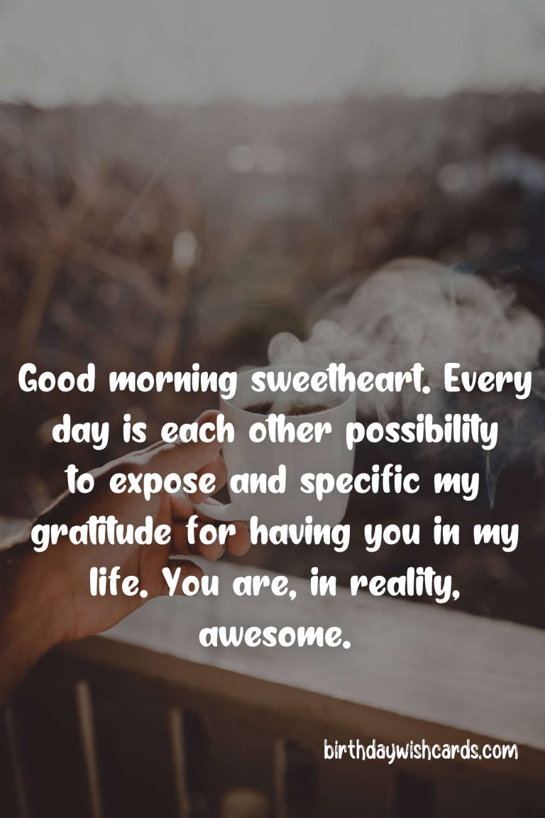 Good Morning Messages for Wife: