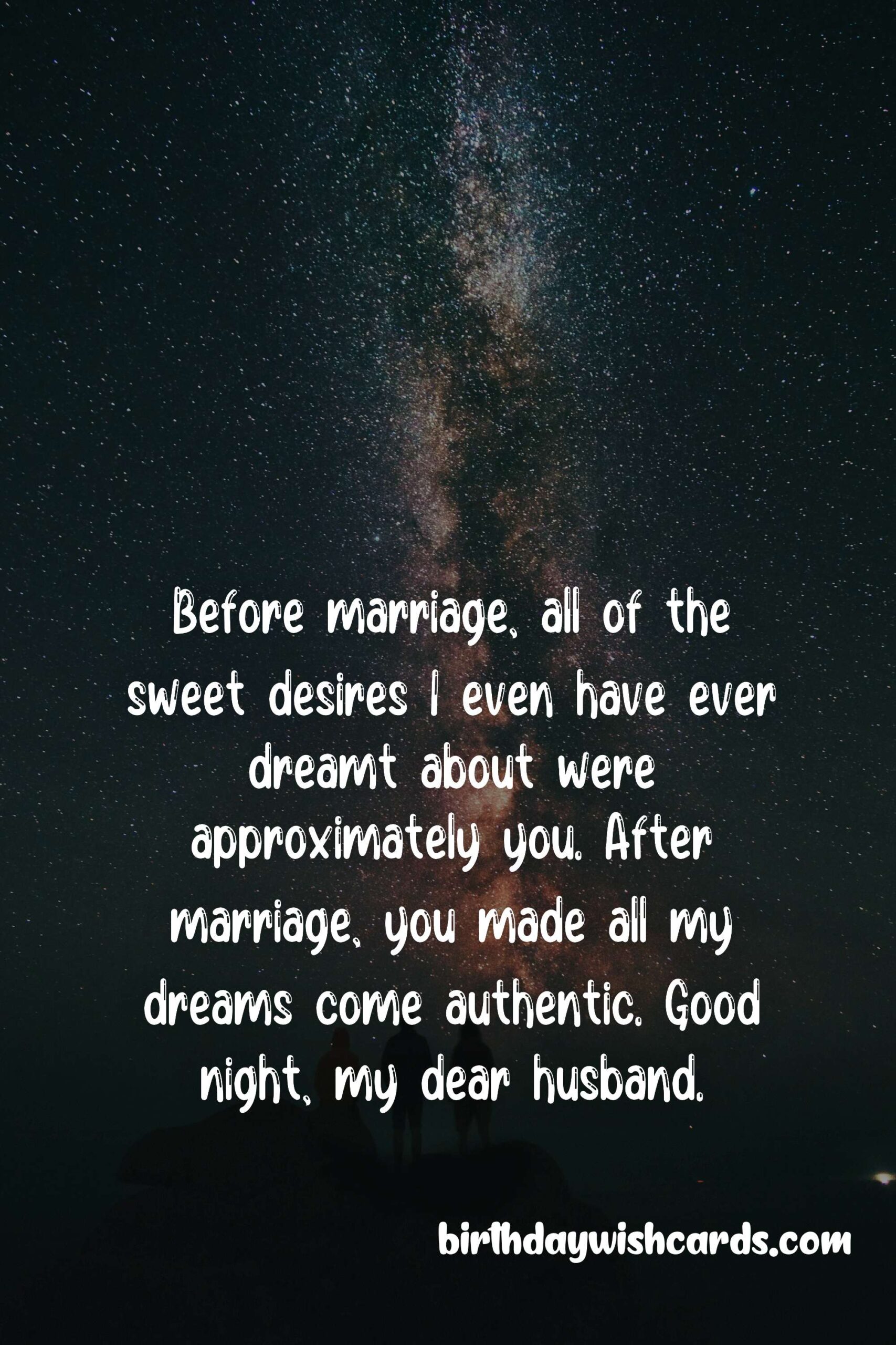Birthday Wish Cards | Good Night Messages for Husband: