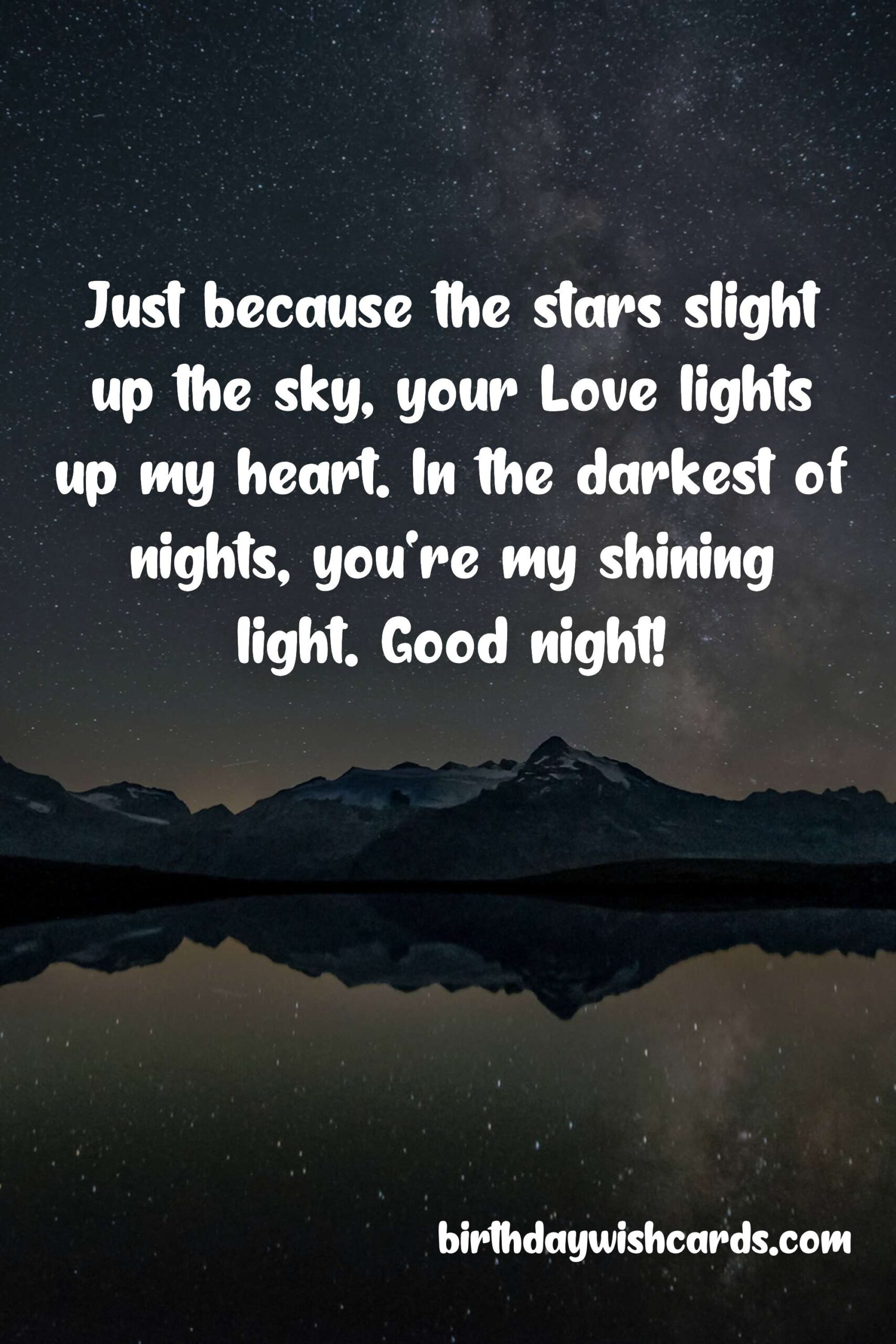 Birthday Wish Cards | Good Night Messages for Wife: