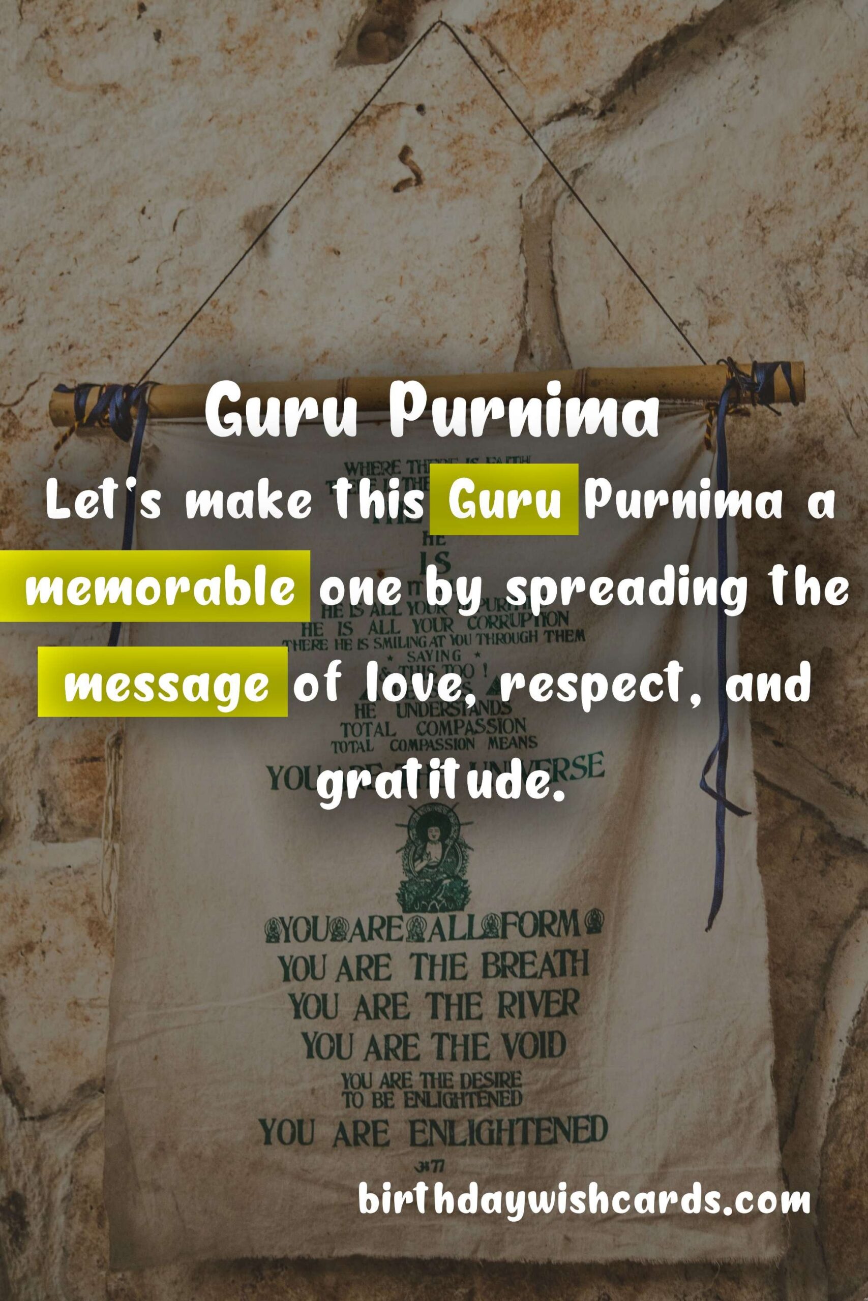 Birthday Wish Cards | Guru Purnima - Celebrating the Divine Spiritual Teacher