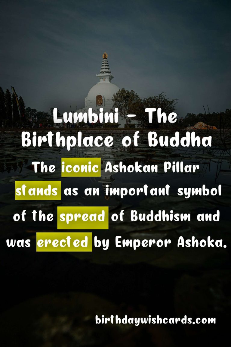 Celebrate Lumbini Day on 1st May – A Journey Through the Birthplace of Buddha