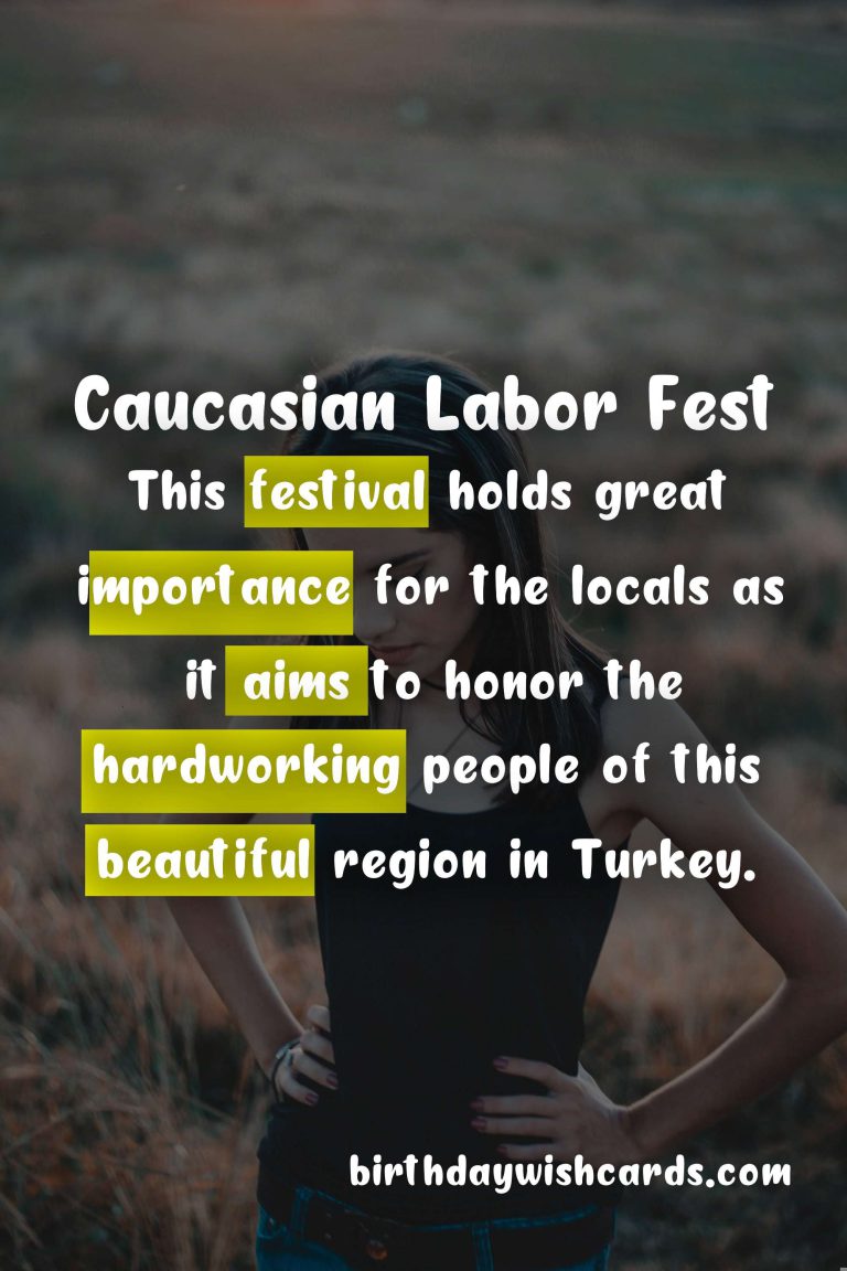 Every August 7 – Caucasian Labor Fest (Sarıkamış, Kars)