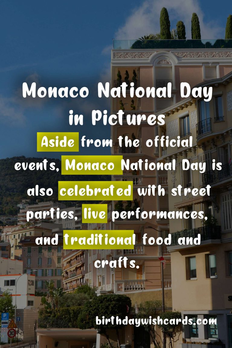 Celebrate in Style: Monaco National Day (November 19)