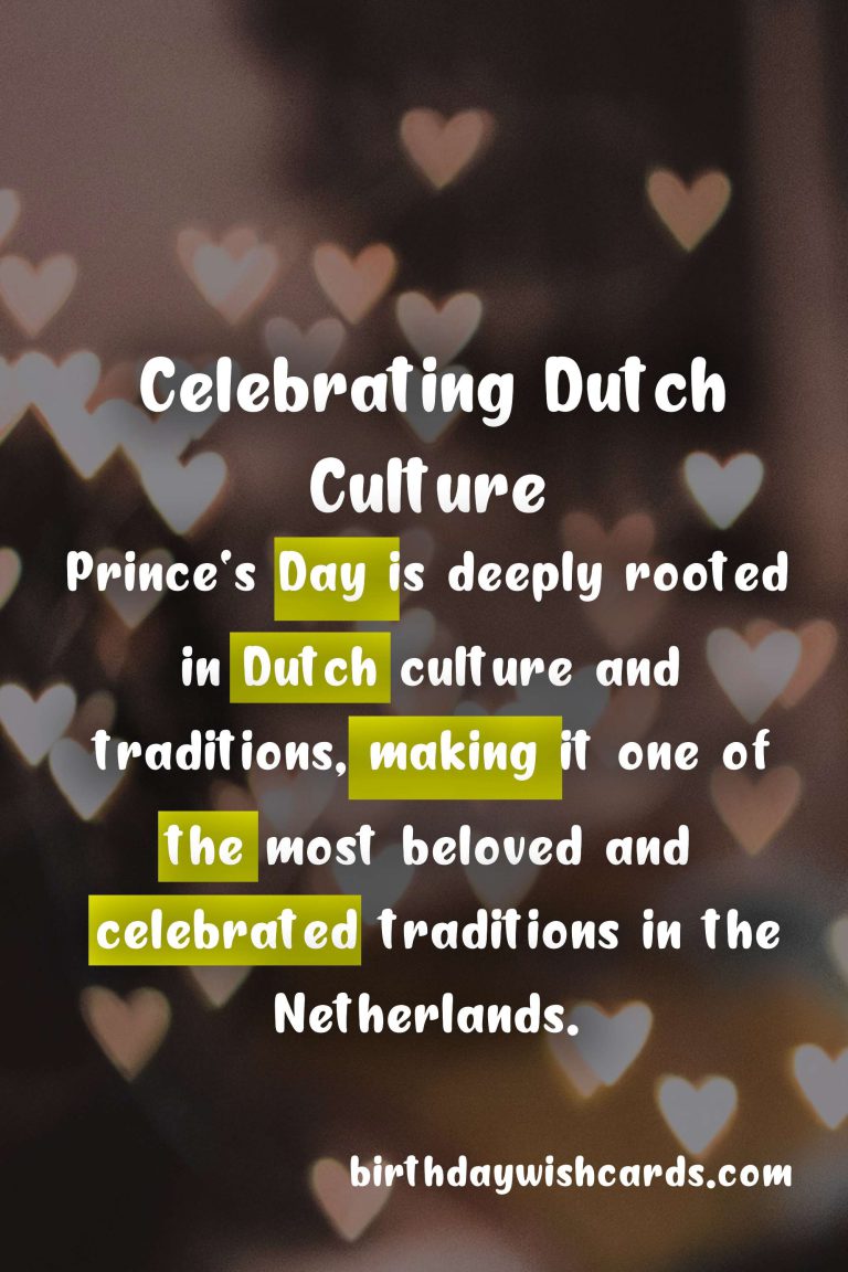 Prince’s Day (November 19)