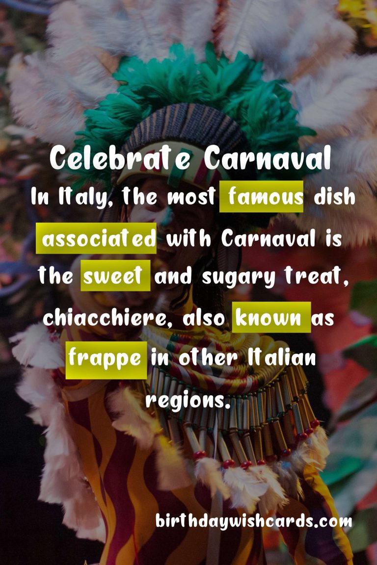 Celebrate Carnaval: A Colorful February Public Holiday