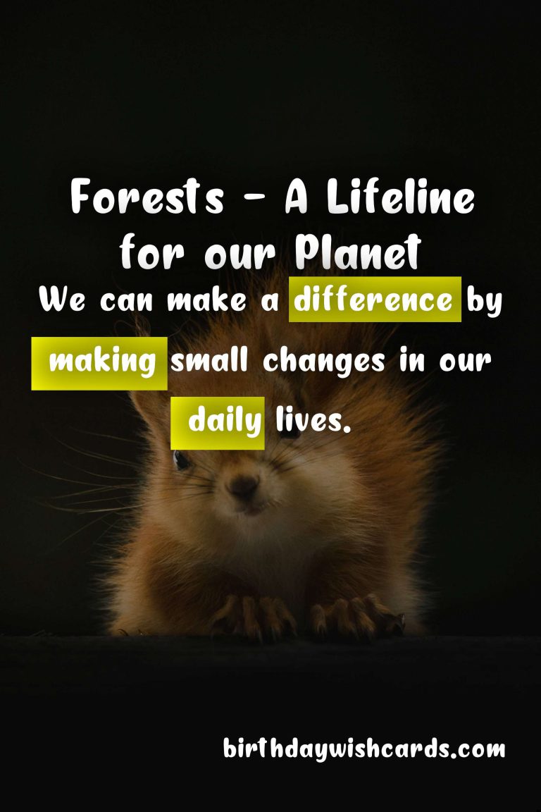 March 21 – International Day of Forests