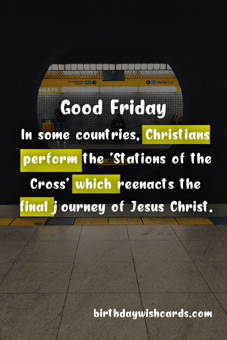 Celebrating the Holy Good Friday on April 2
