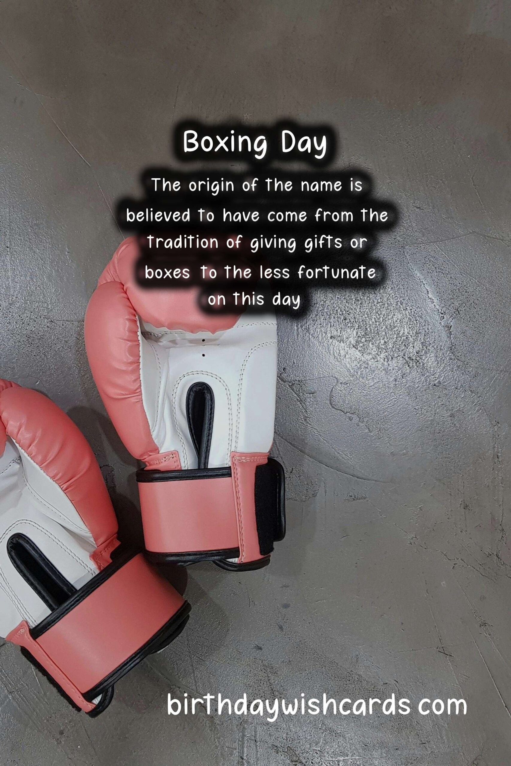 Boxing Day - The Day After Christmas