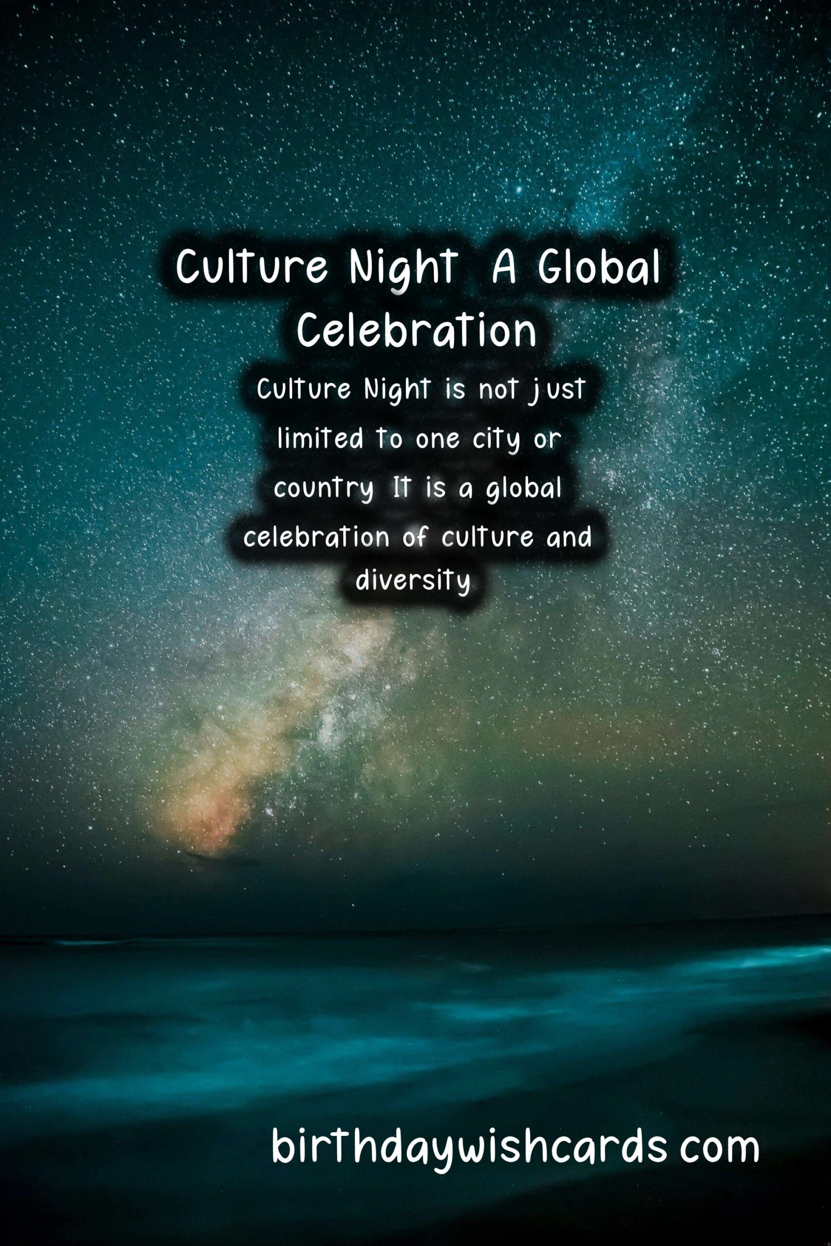Celebrate Culture Night in September: A Timeless Tradition