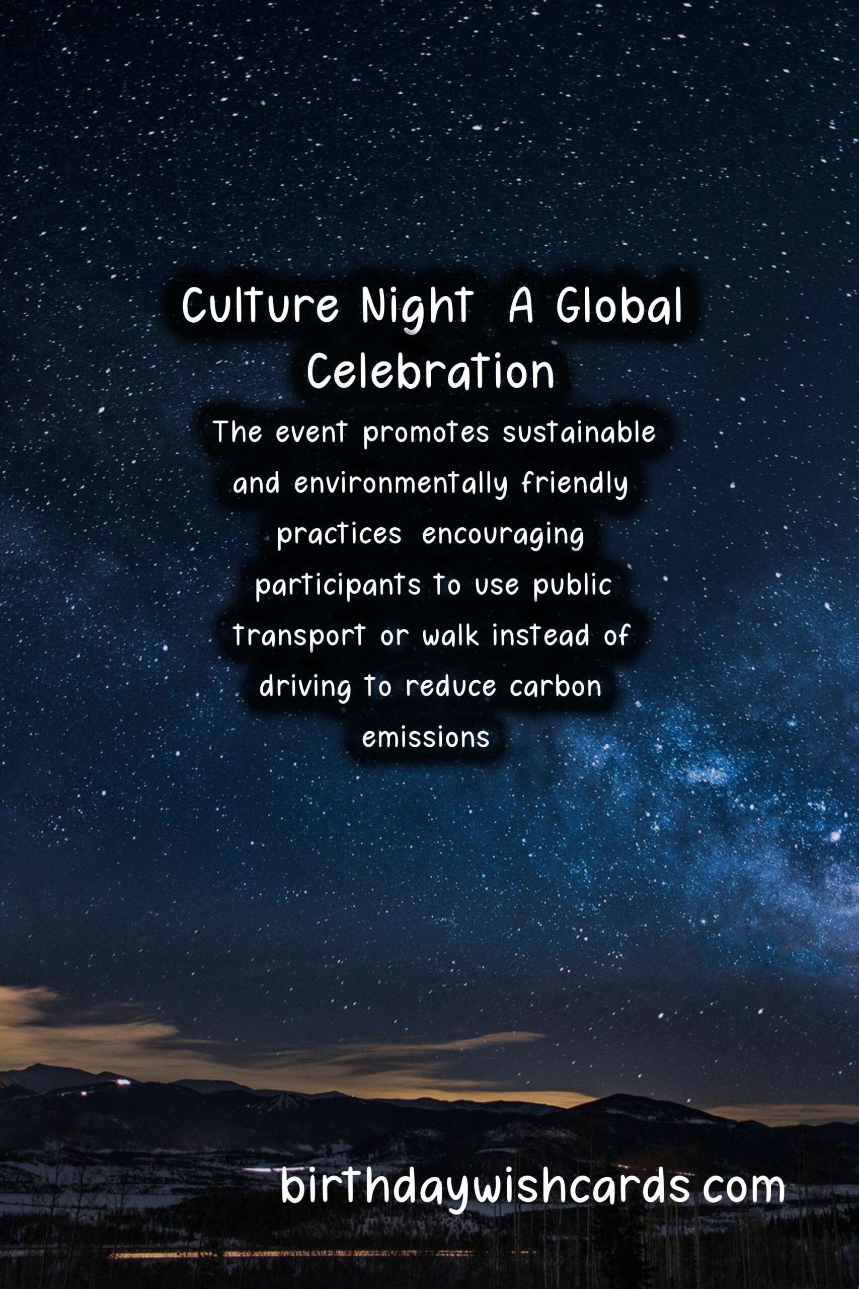 Celebrate Culture Night in September: A Timeless Tradition