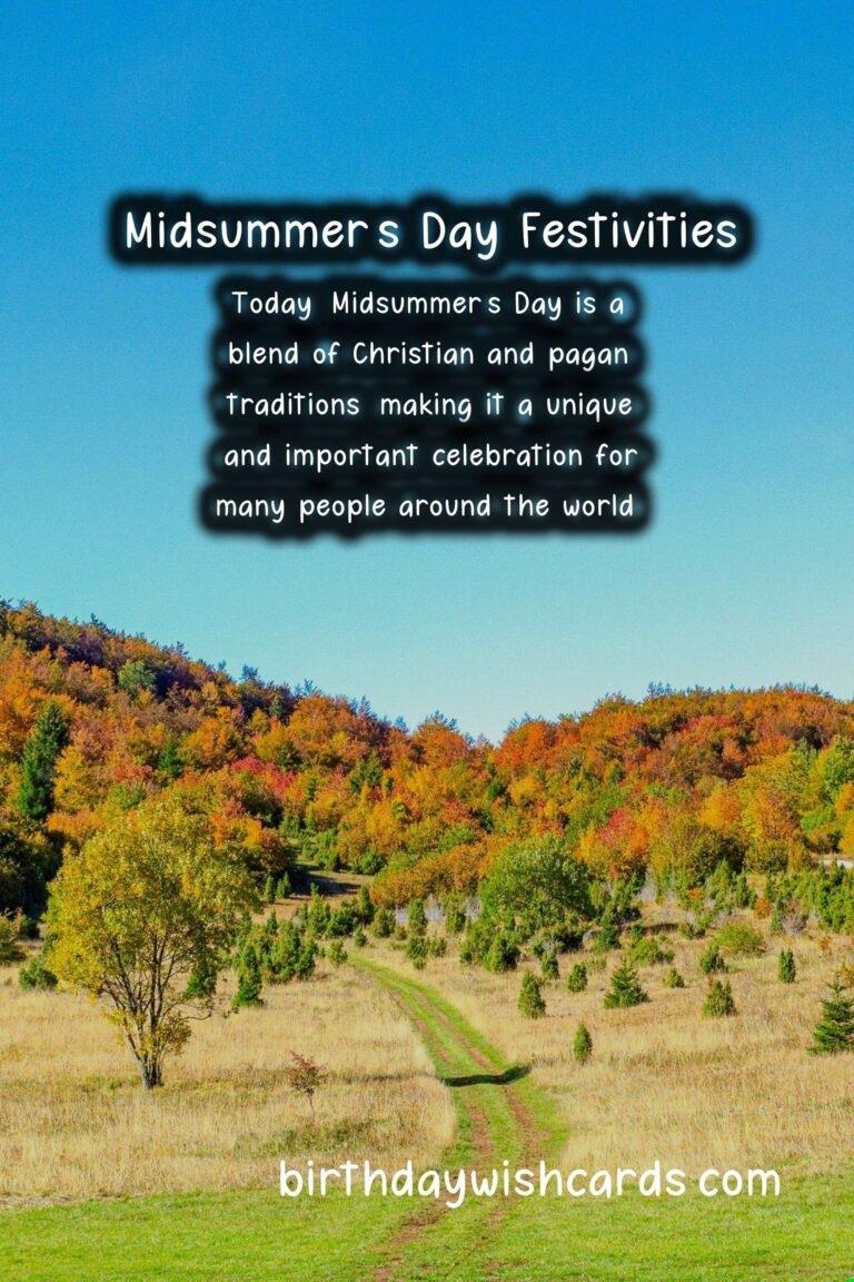 Celebrate Midsummer’s Day – June 24th with Festive Traditions and Fun Activities