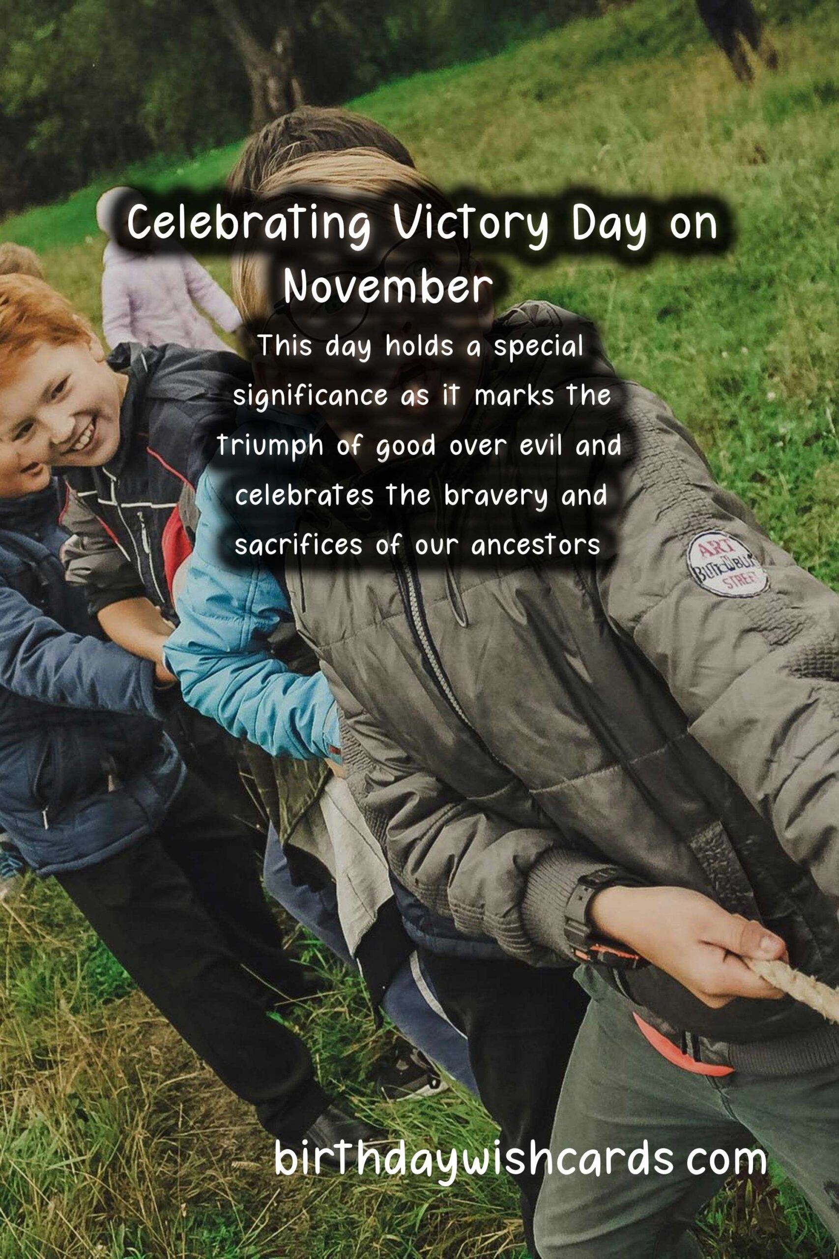 Celebrate Victory Day on November 18