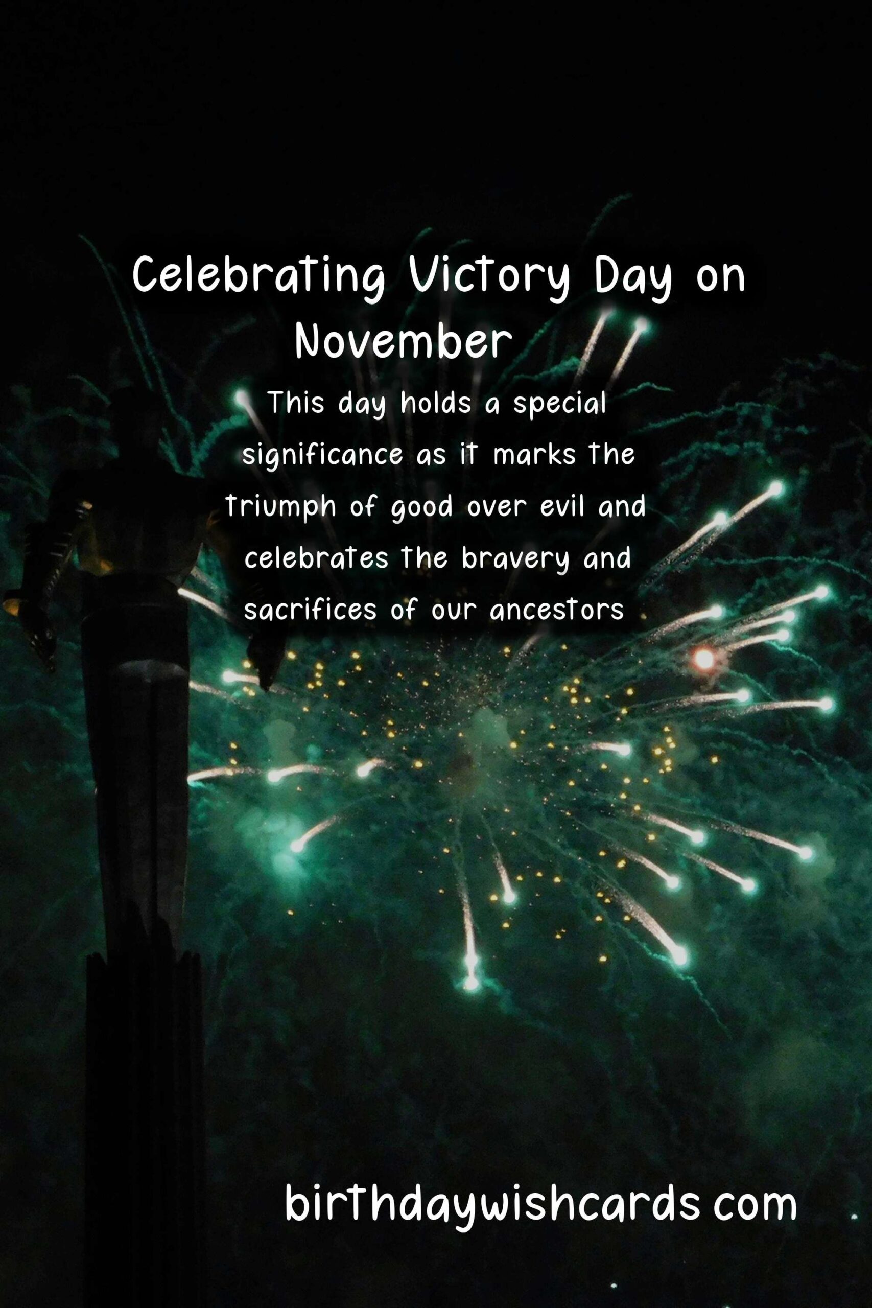 Celebrate Victory Day on November 18
