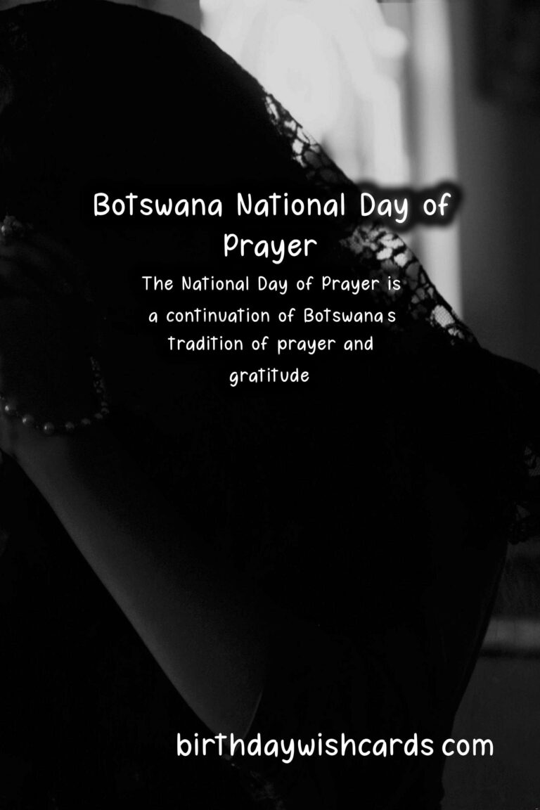 Celebrating Botswana National Day of Prayer- October 12