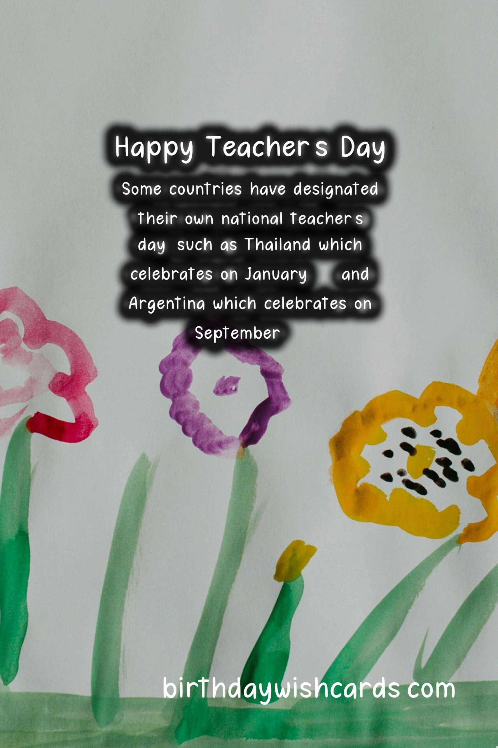 Celebrating Teacher's Day (Día del Maestro) - May 15