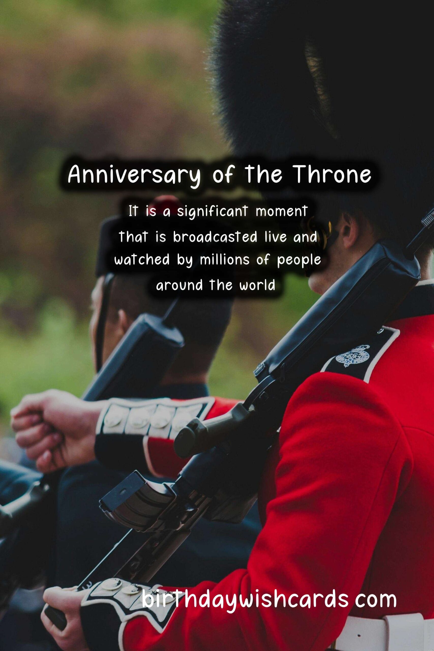 Birthday Wish Cards | Commemorating the Anniversary of the Throne - Jul 30