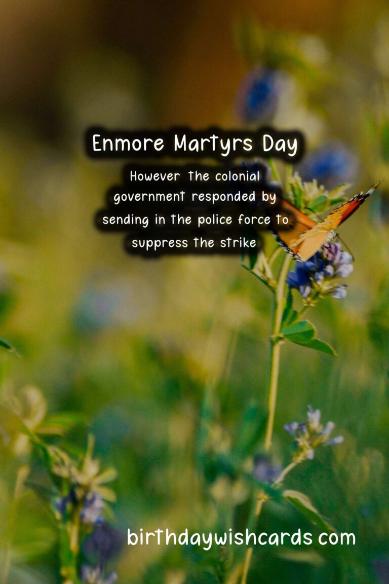 Commemorating the Enmore Martyrs on August 1: A Story of Struggle and Sacrifice
