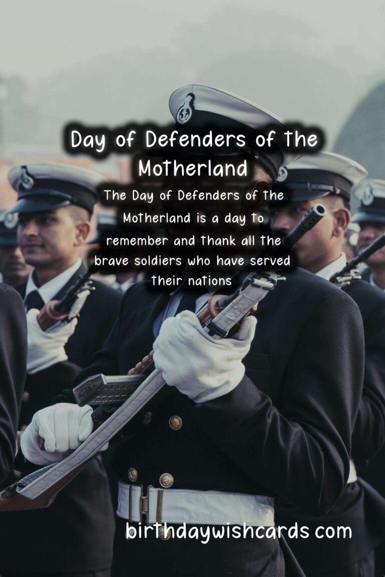 Day of Defenders of the Motherland – January 14