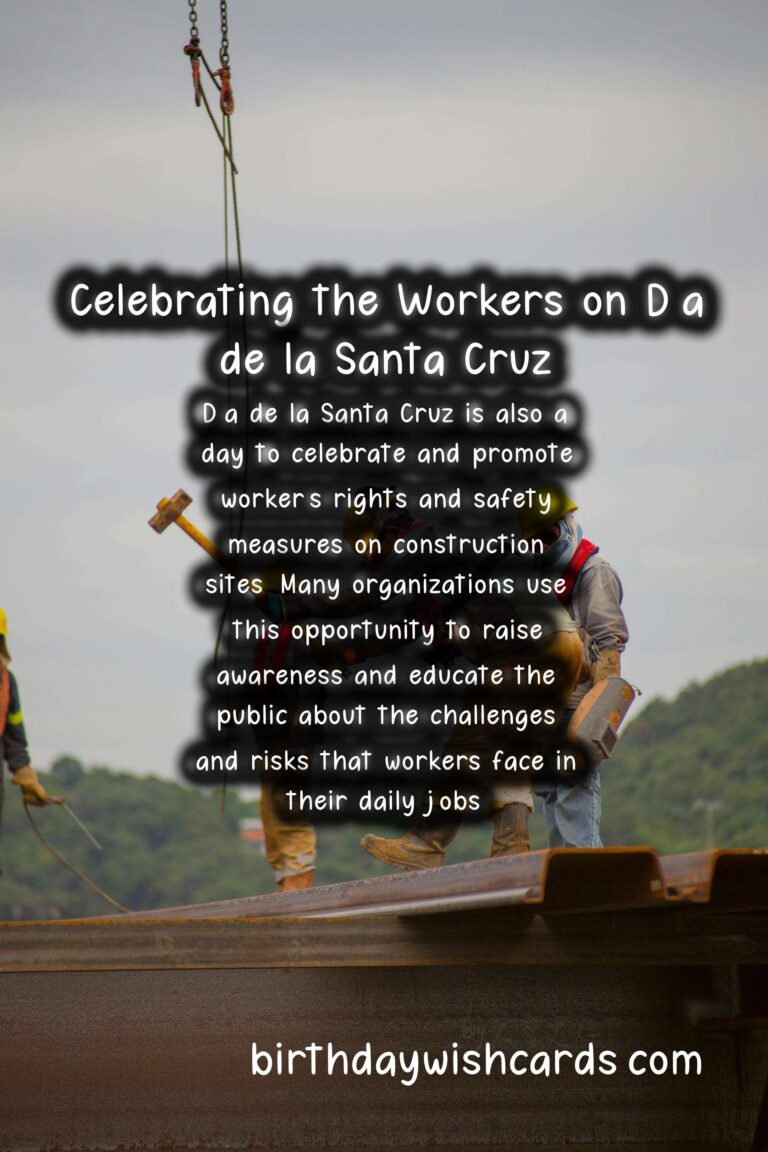 Día de la Santa Cruz (Day of the Holy Cross) – Celebrating Construction Workers