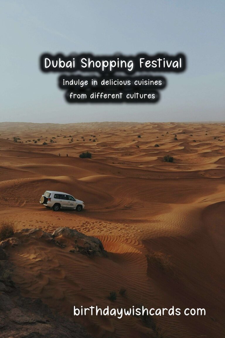 Discover the Magic of Dubai Shopping Festival – December 26 – February 1
