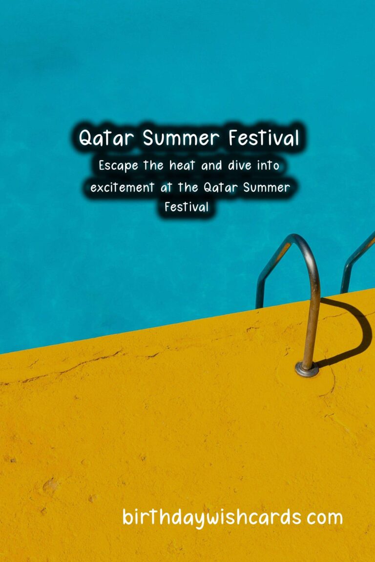 Experience Fun Under the Sun: Qatar Summer Festival – June to August