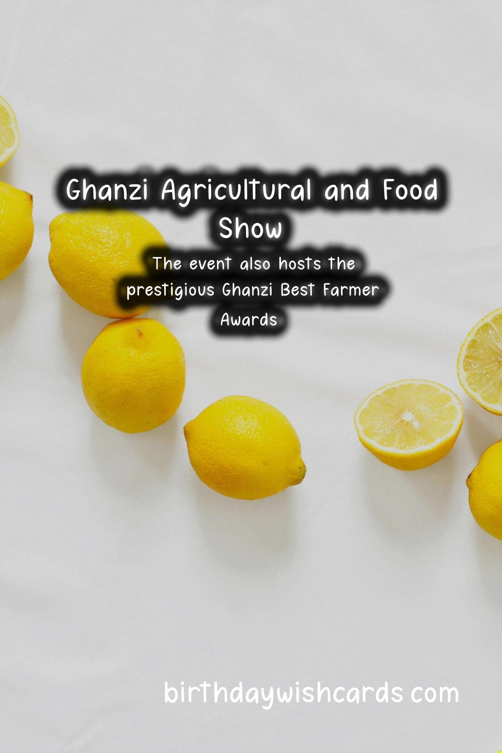 Experience the Best of Agriculture and Food at Ghanzi Agricultural and Food Show - August 23-26