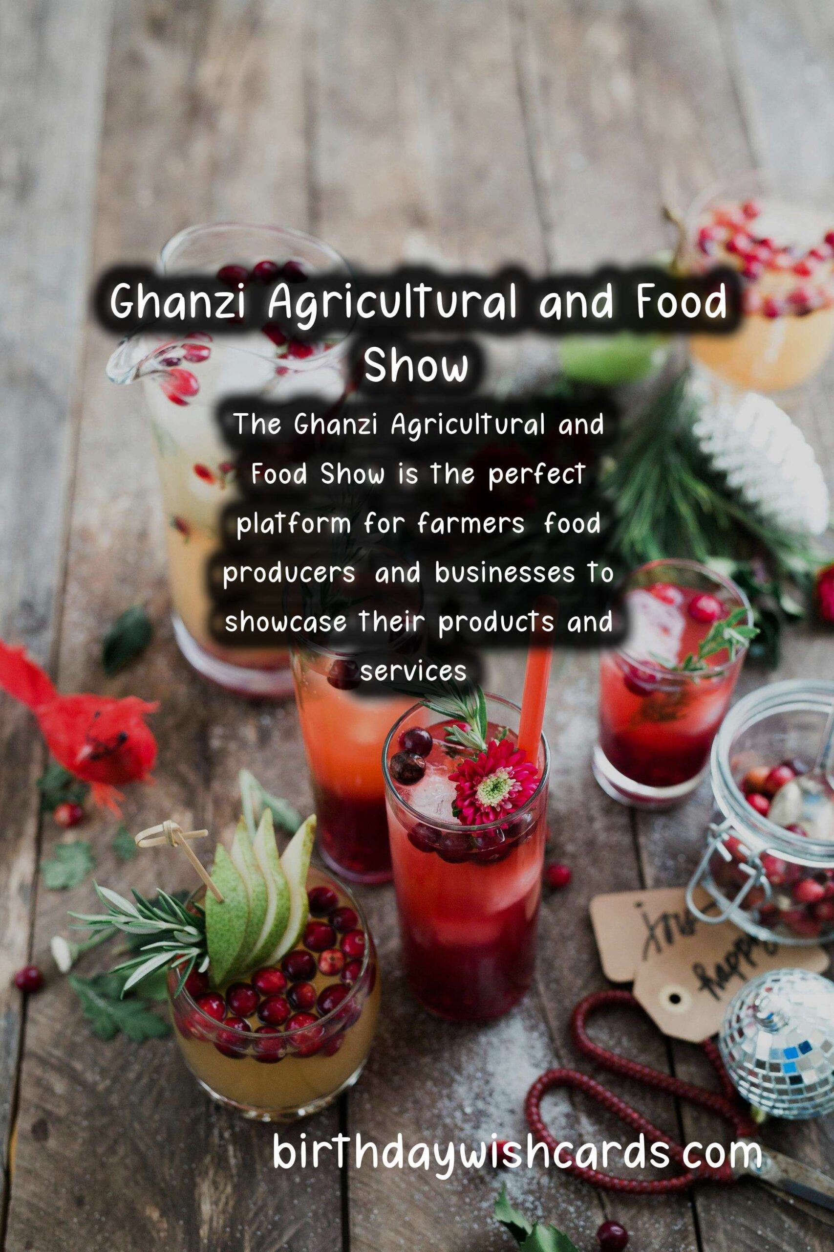 Experience the Best of Agriculture and Food at Ghanzi Agricultural and Food Show - August 23-26