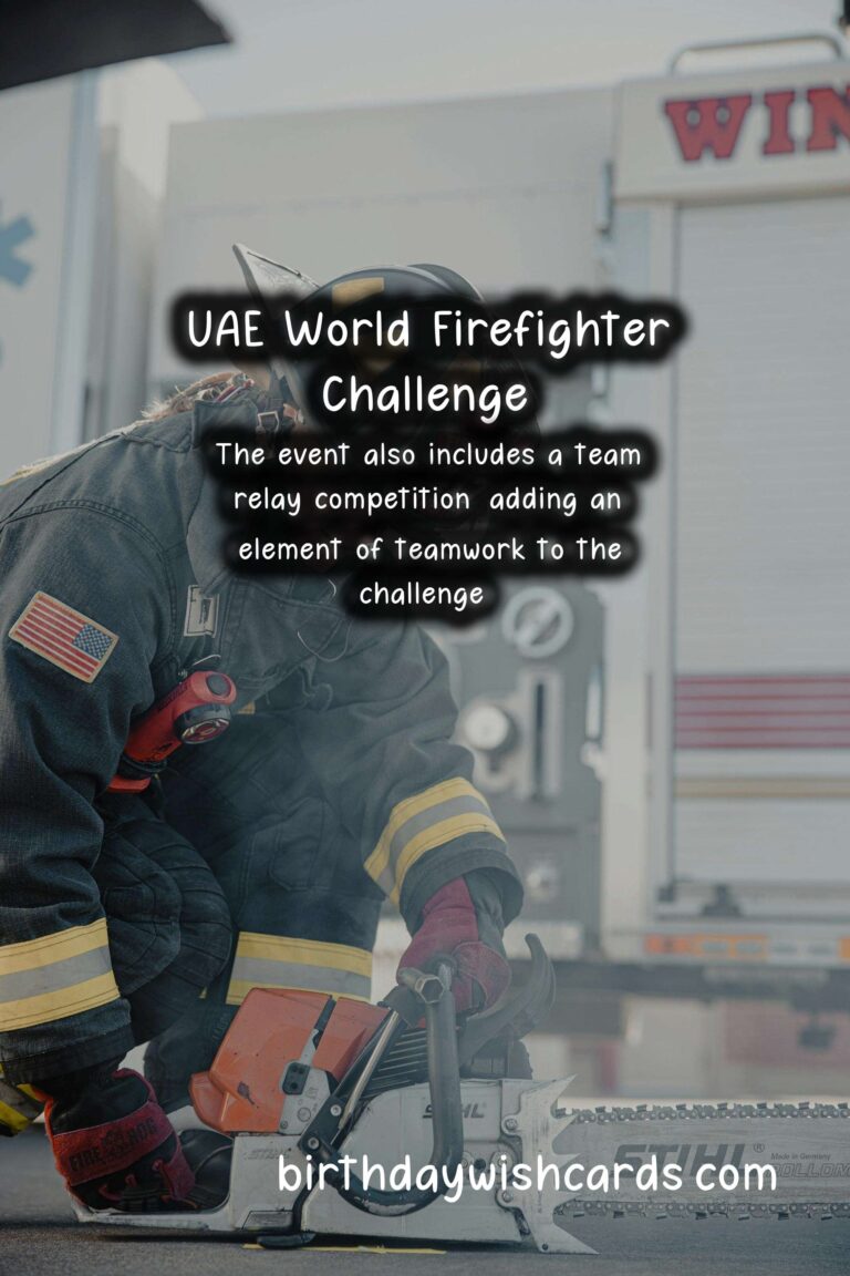 Experience the thrill of the UAE World Firefighter Challenge in March
