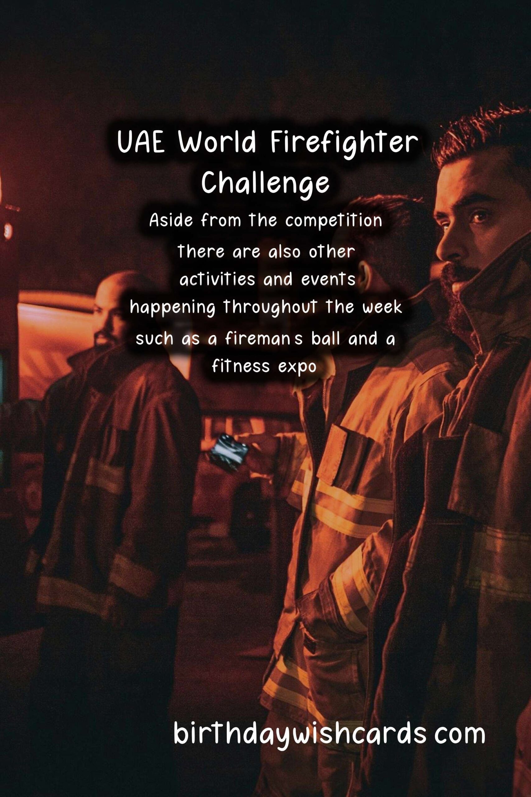 Experience the thrill of the UAE World Firefighter Challenge in March
