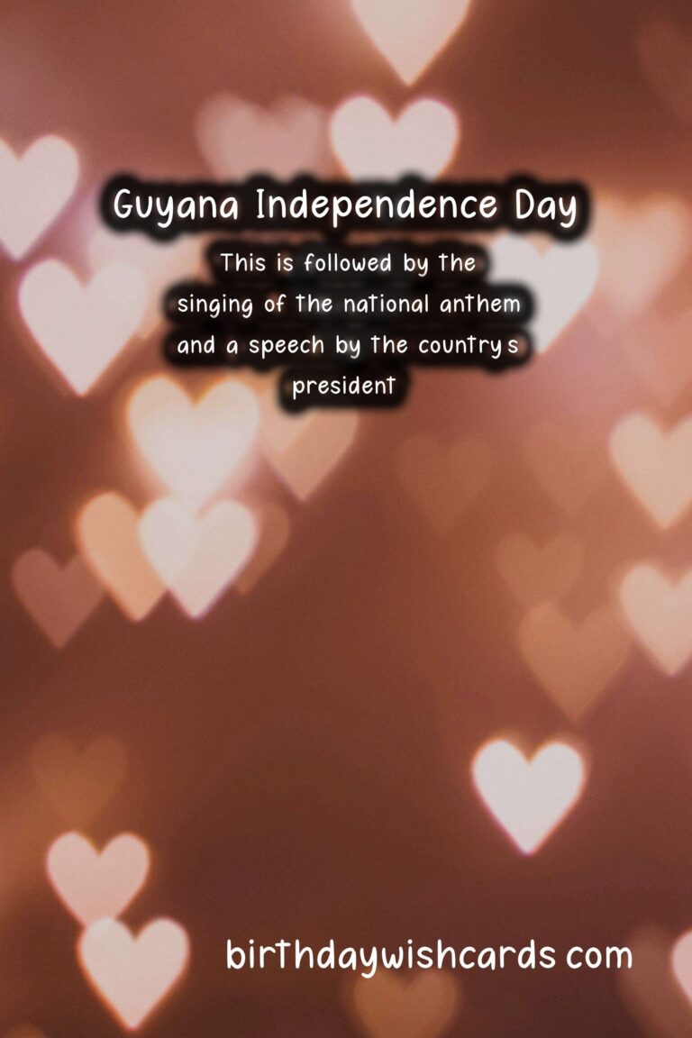 Guyana’s Independence Day: Celebrating on Last Monday in May