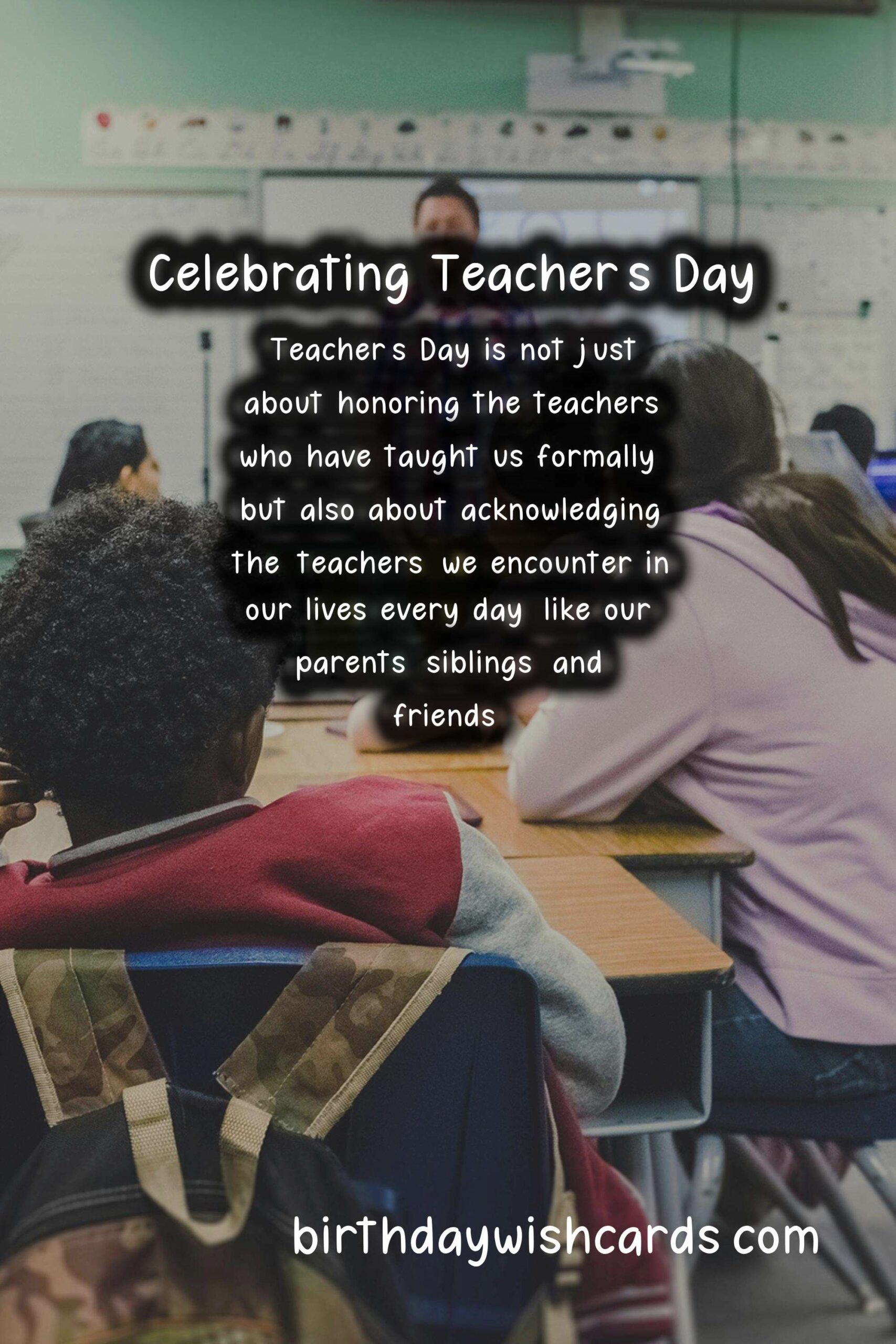 Honoring Our Mentors: Celebrating Teacher's Day on October 1