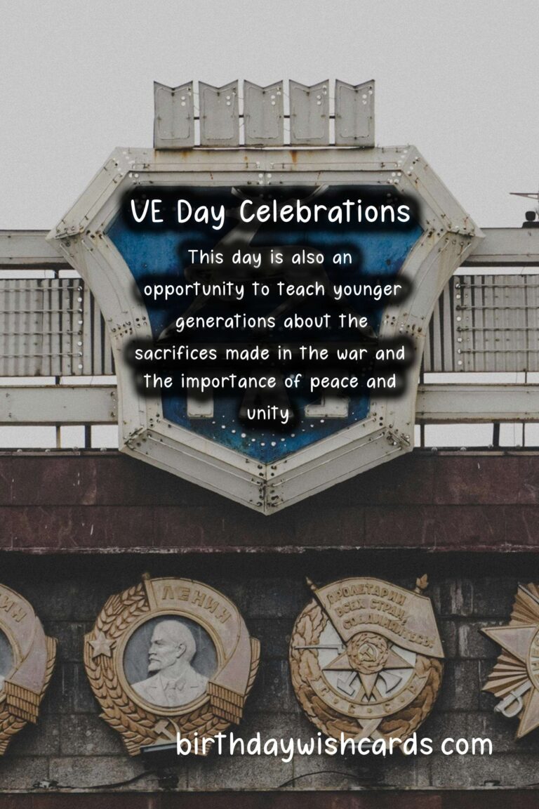 May 8: Victory in Europe Day – A Day to Celebrate Freedom and Peace