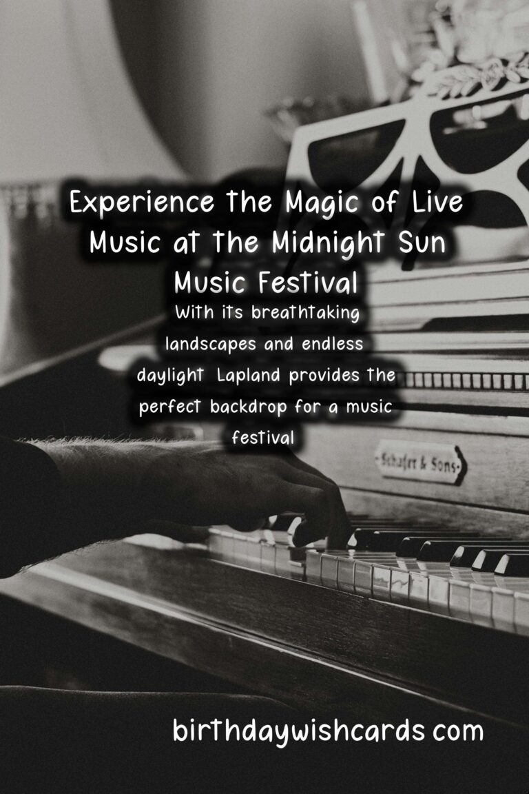 Midnight Sun Music Festival 2021: A Must-Attend Event for All Music Lovers