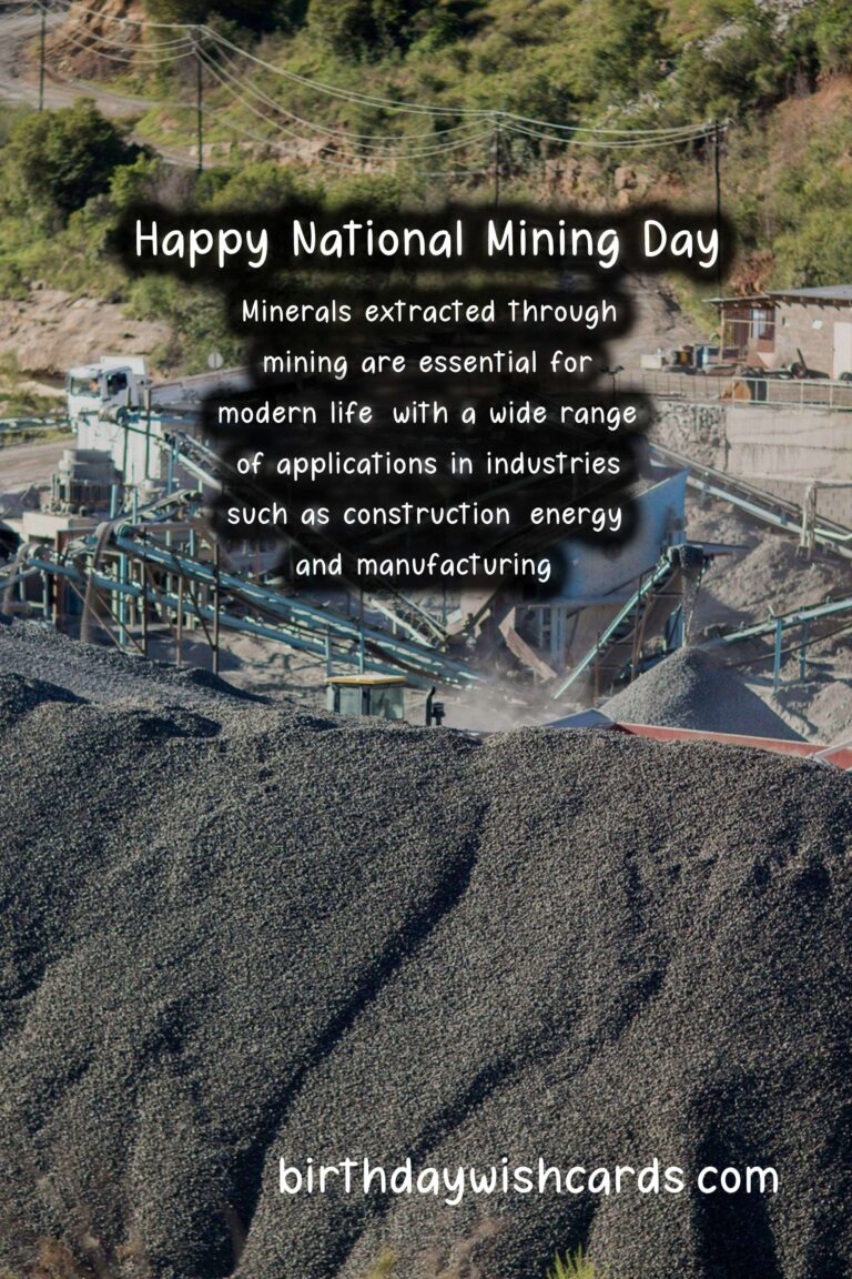 National Mining Day – Celebrating the Rich History of Mining on August 10