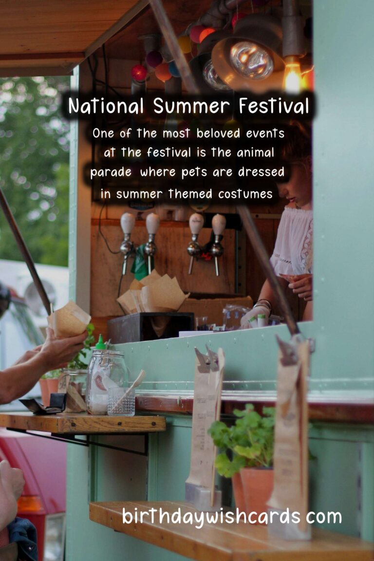 National Summer Festival – February 01