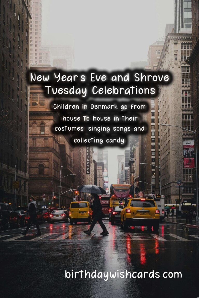 New Year’s Eve (Nochevieja) and Shrove Tuesday (Fastelavn) Celebrations Around the World