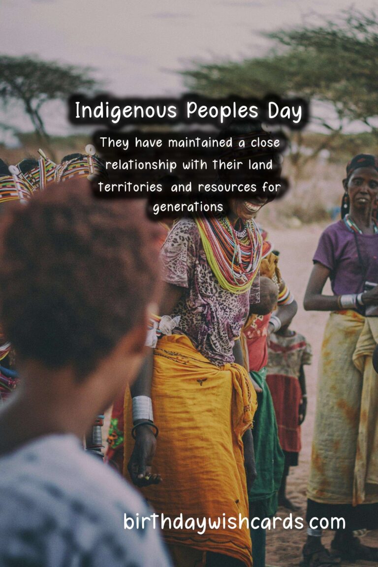 October 10 – International Day of the World’s Indigenous Peoples