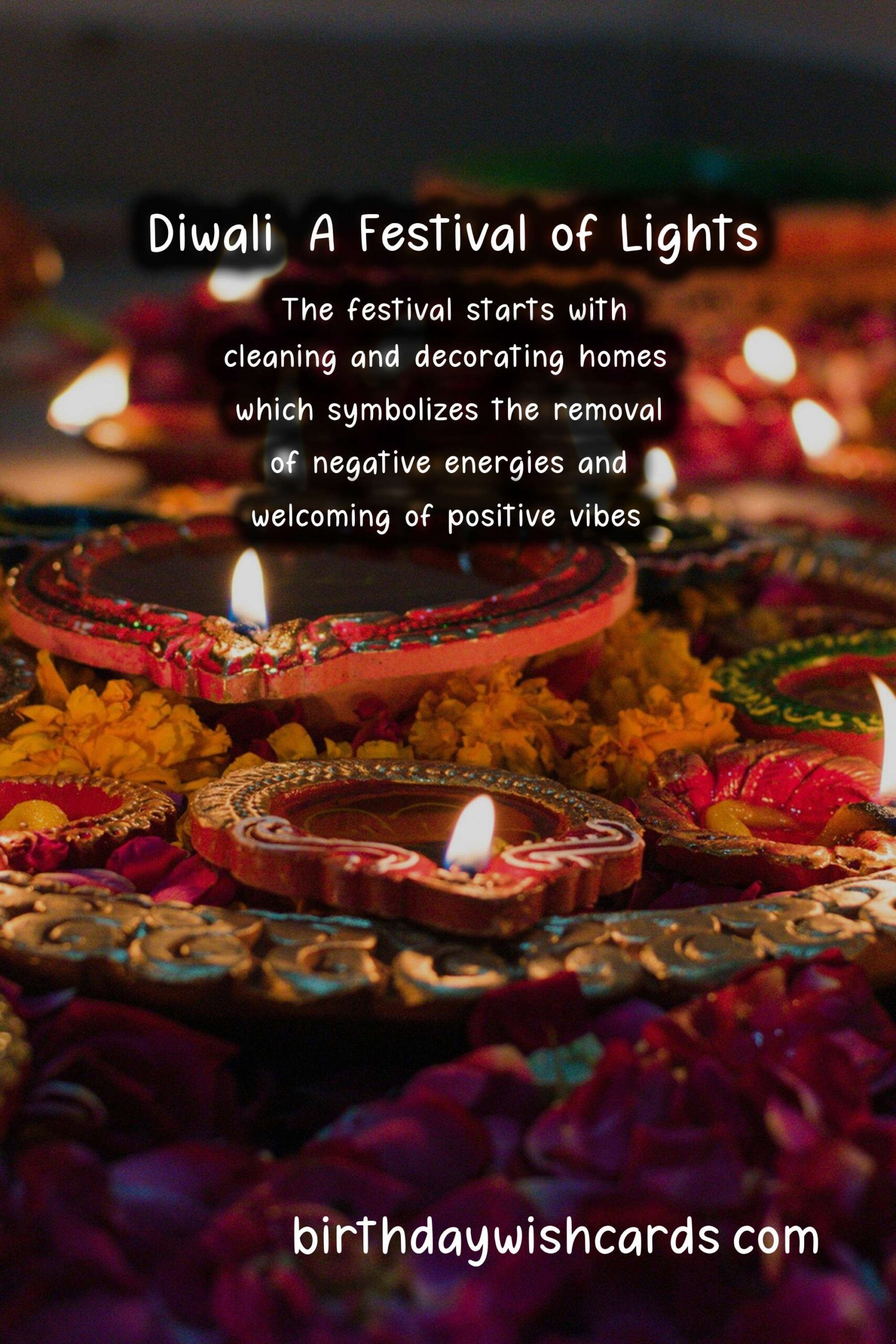 Birthday Wish Cards | October/November - Diwali (Hindu Festival of Lights)