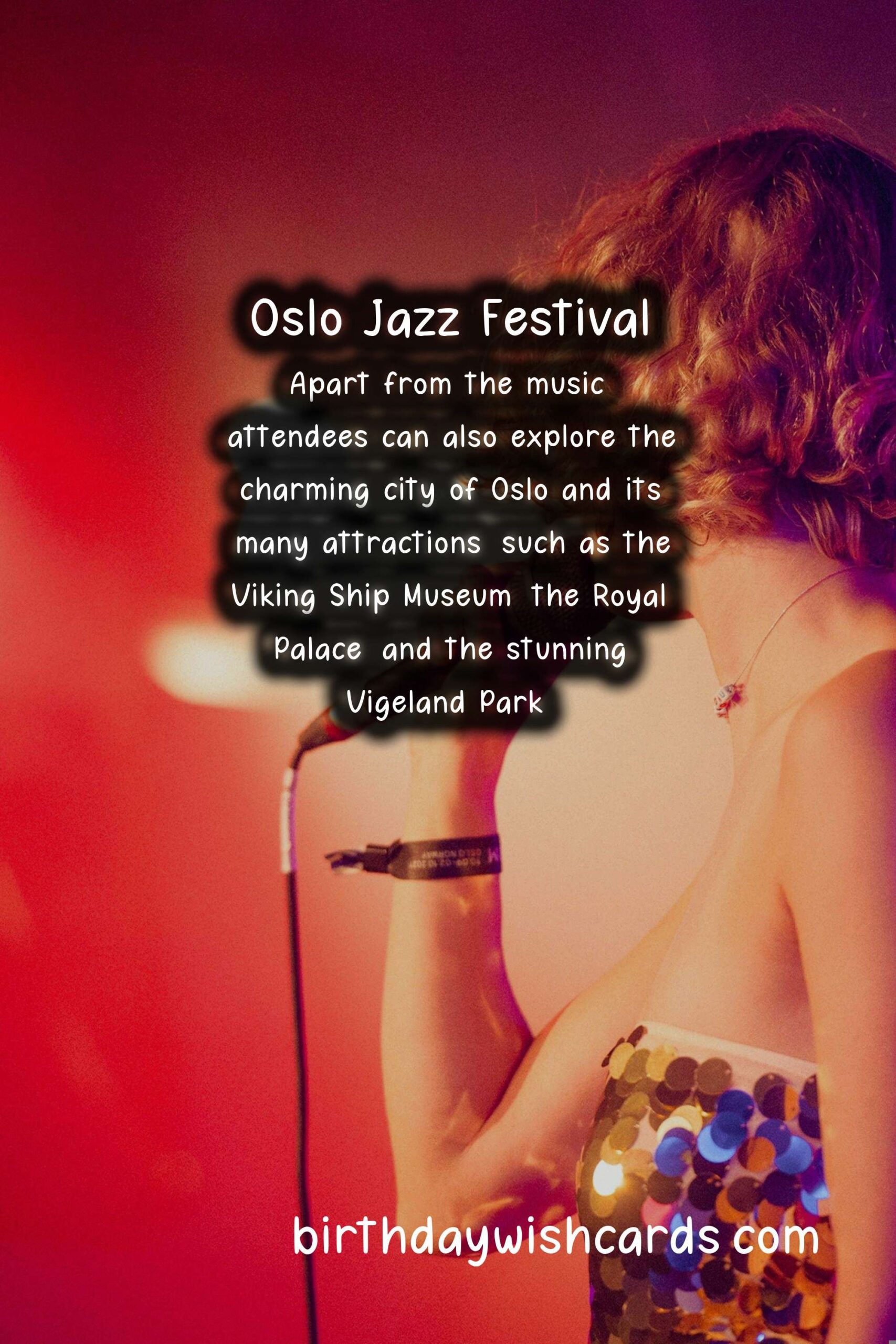 Birthday Wish Cards | Oslo Jazz Festival - A Celebration of Music and Culture