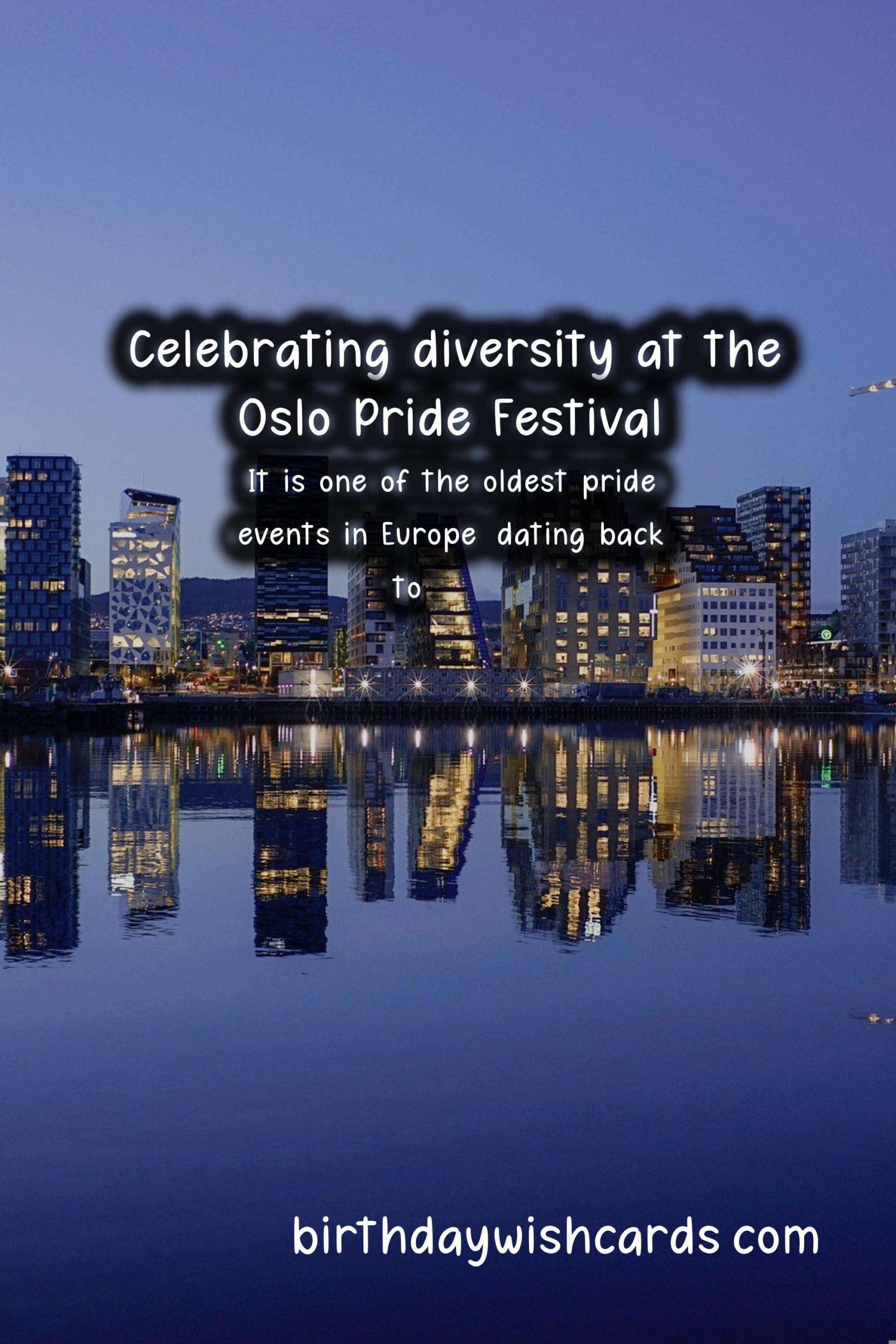 Oslo Pride Festival - End of June