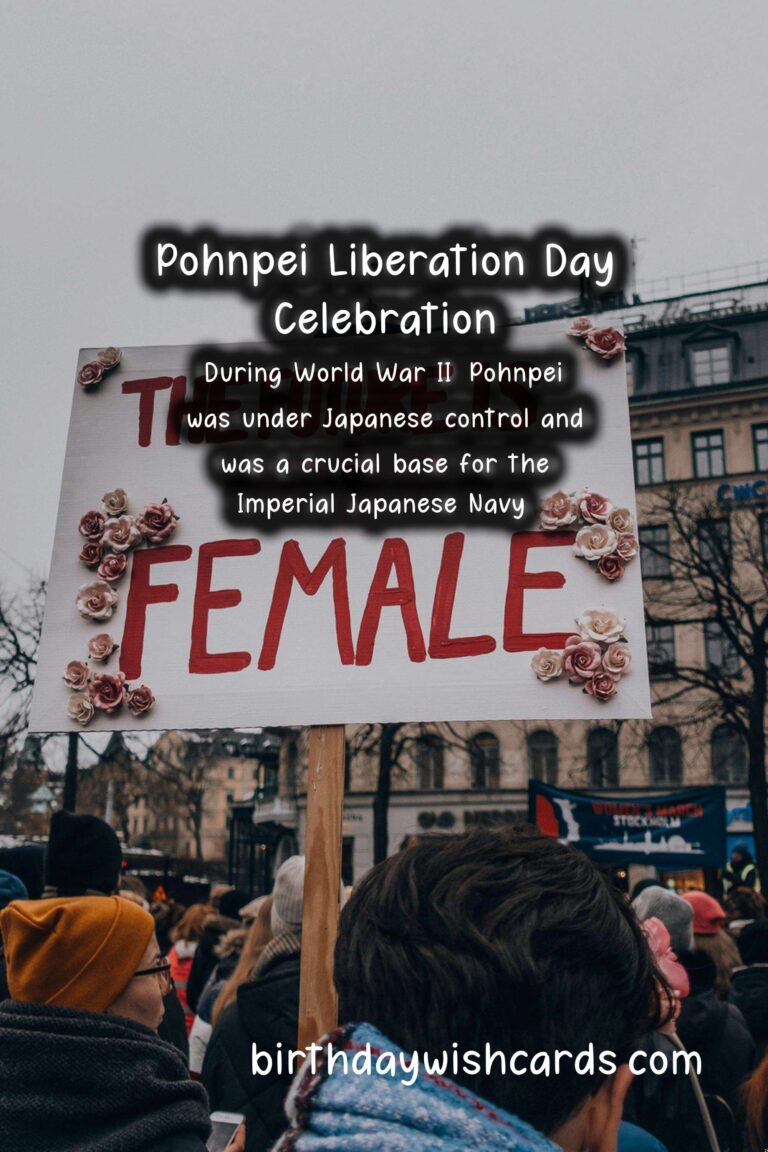 Pohnpei Liberation Day: Celebrating Freedom on September 11