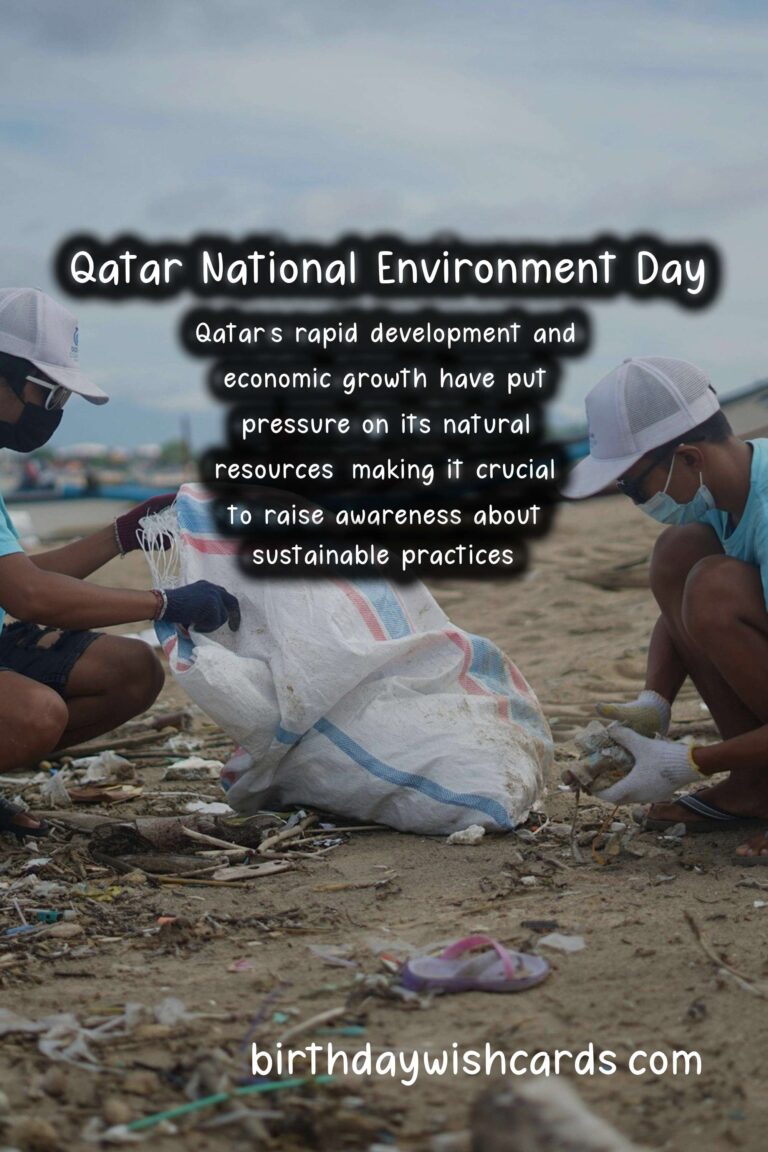 Qatar National Environment Day – February 26