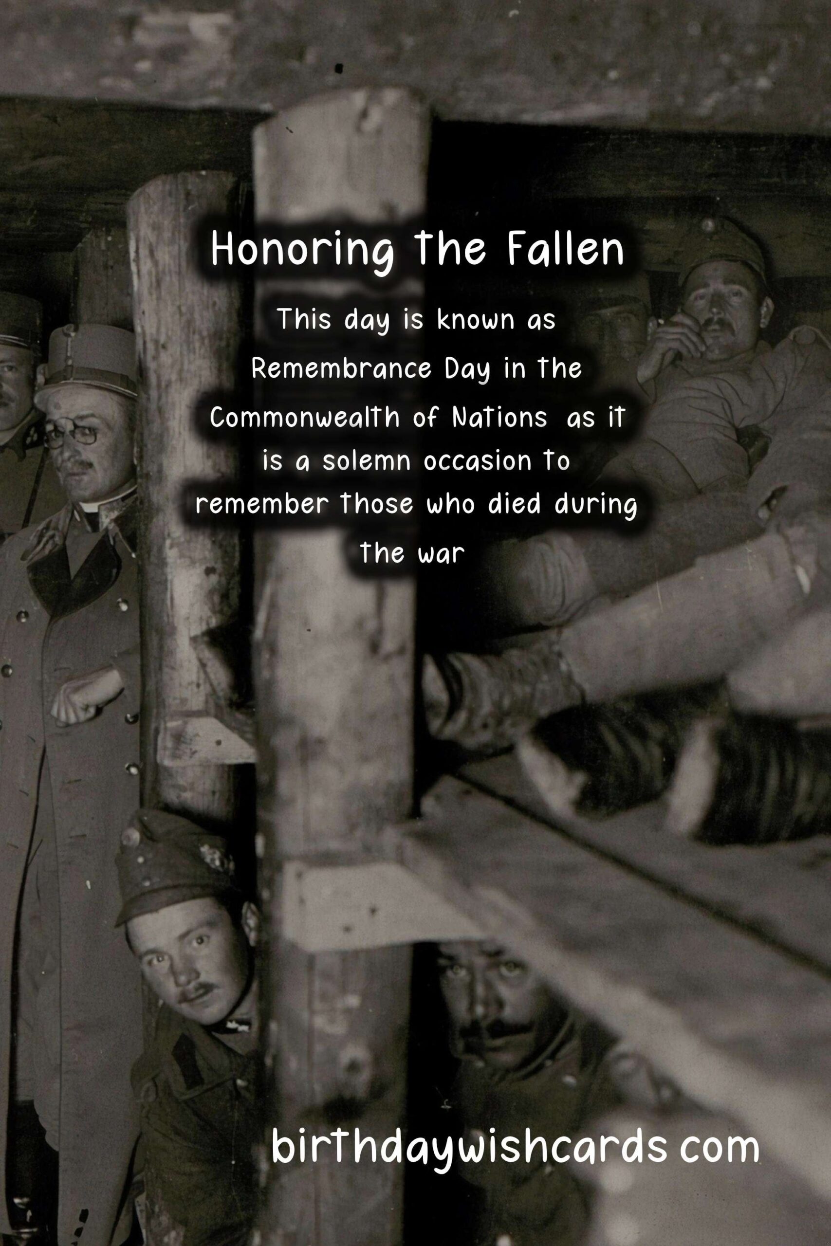 Birthday Wish Cards | Remembering the Fallen Heroes on November 11 - Remembrance Day/Veterans Day