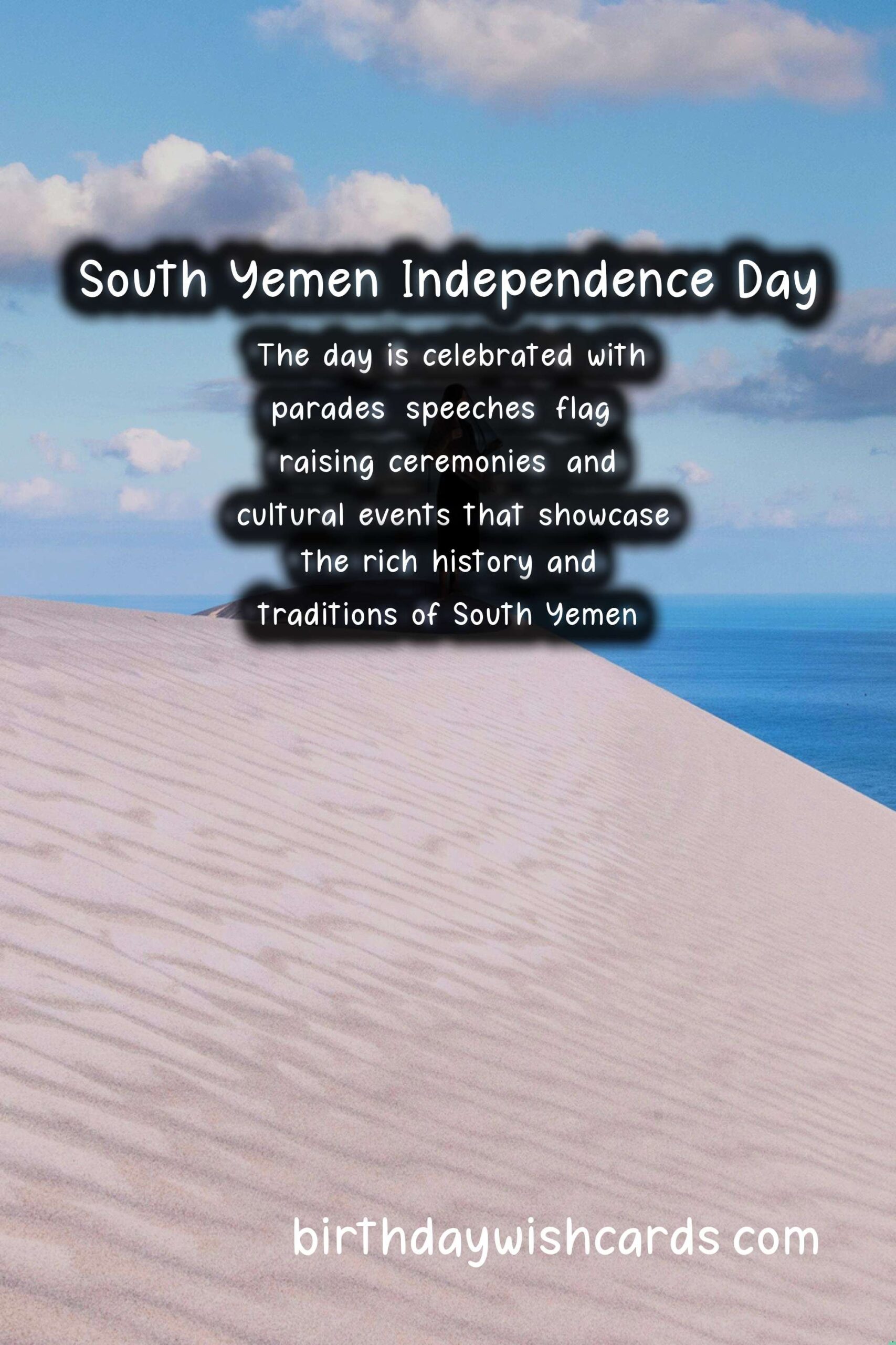 South Yemen Independence Day - November 30