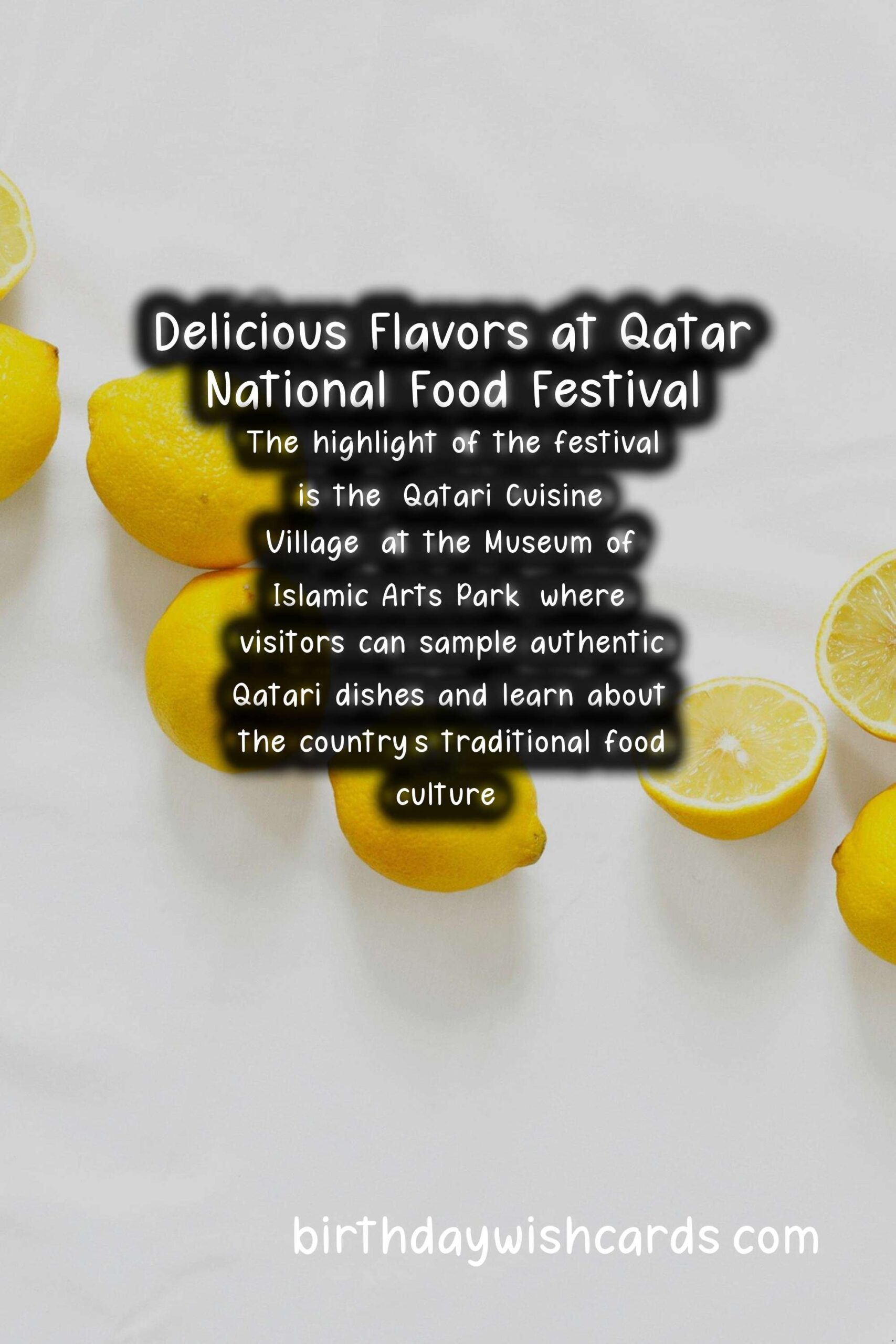 The Delightful Qatar National Food Festival Held Every March