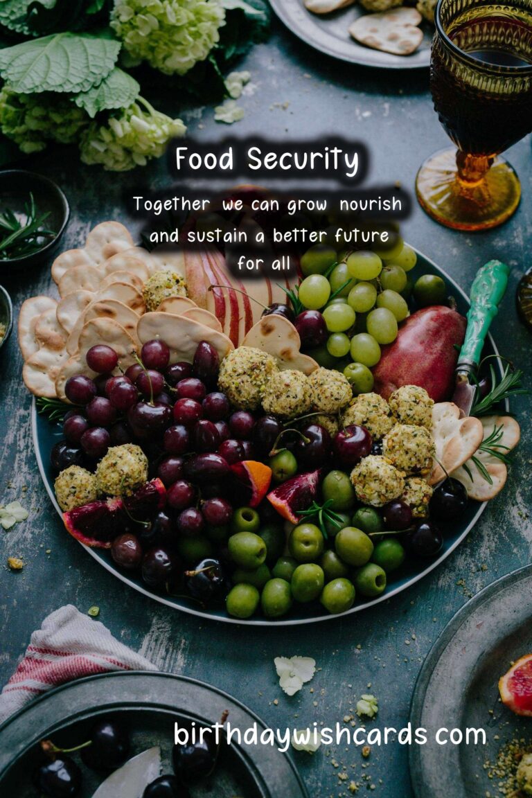 World Food Day Celebrates the Importance of Achieving Food Security for All