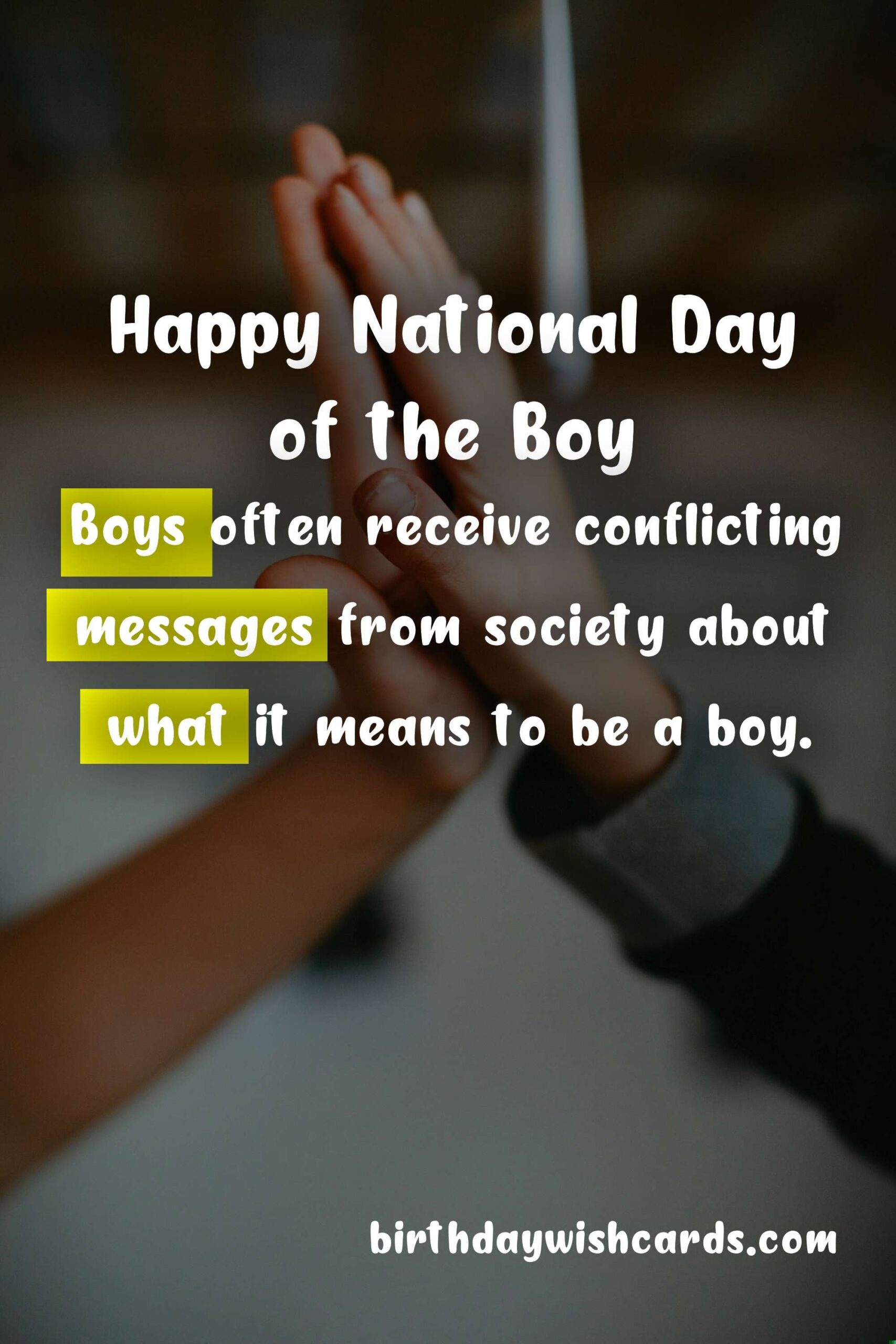 Birthday Wish Cards | Celebrate the National Day of the Boy (April 27) with These Fun Activities